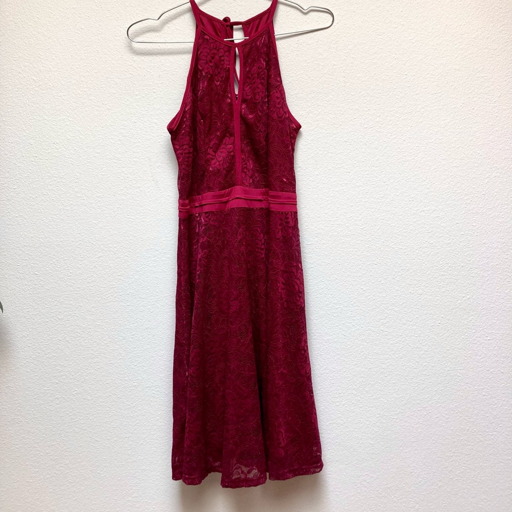 NWT Red Lace Dress